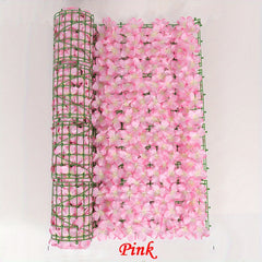 1pc Embroidery Ball Flower For Artificial Hedge Fence Decoration