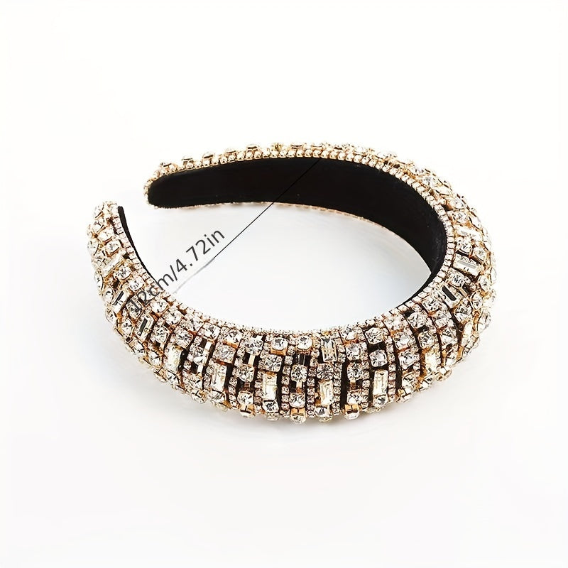 Baroque Style Crystal Headband Hair Accessories For Women
