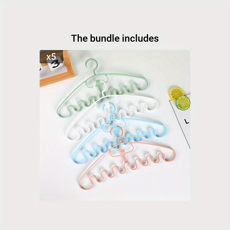 Wave Shaped Hanger Bra Hanger for Bras Vests Scarves