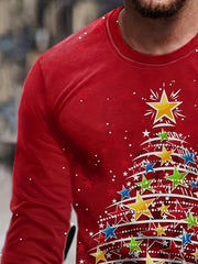 Christmas Tree Men's Long Sleeve Tee