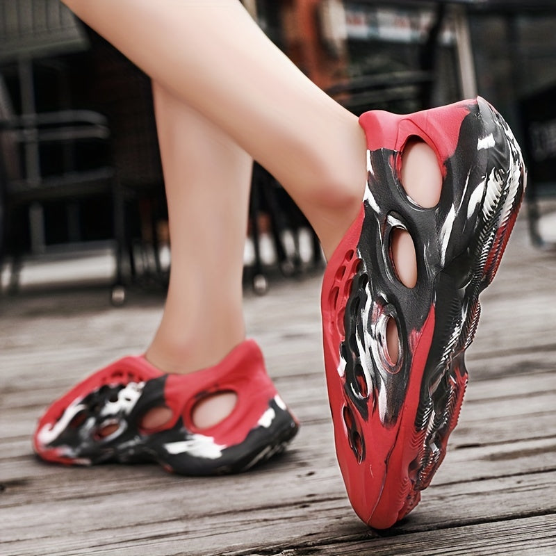 Men's Foam Runner Casual Shoes Pillow Cloud Non Slip Lightweight Breathable
