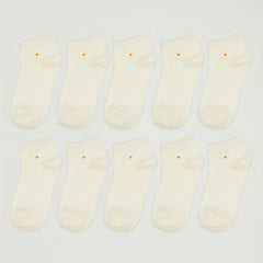 Floral Print Crew Socks for Women, Comfy & Breathable Short Stockings