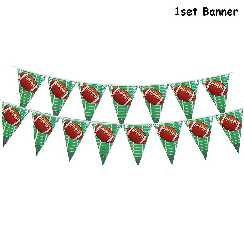Football Themed Party Supplies for Bowl Celebrations
