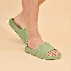 Men's Cloud Slides Pillow Slippers Open Toe Shoes Indoor Outdoor Non-Slip