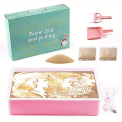 Sand Painting Light Stand - 7 Colors Sensory Creative Educational