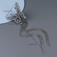 Butterfly Hair Claw Tassel Hair Accessories Women's Hair Clip
