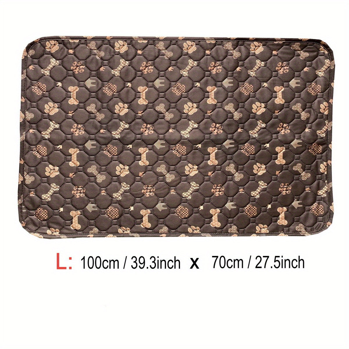 Washable Reusable Pet Pee Pads for Dogs Cats Waterproof Non Slip Button Training