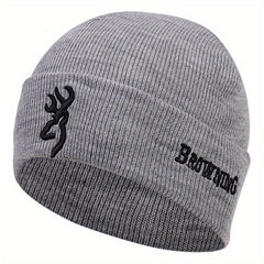 Men's Justice Alphabet Knitted Hat