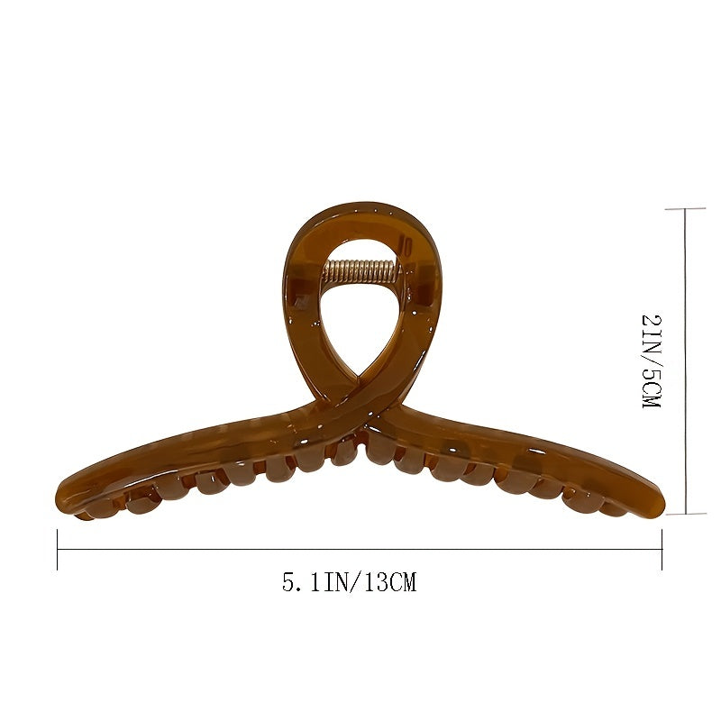 Large Hair Claw Clips For Women Strong Hold Big Hair Clips Nonslip Hair Accessor