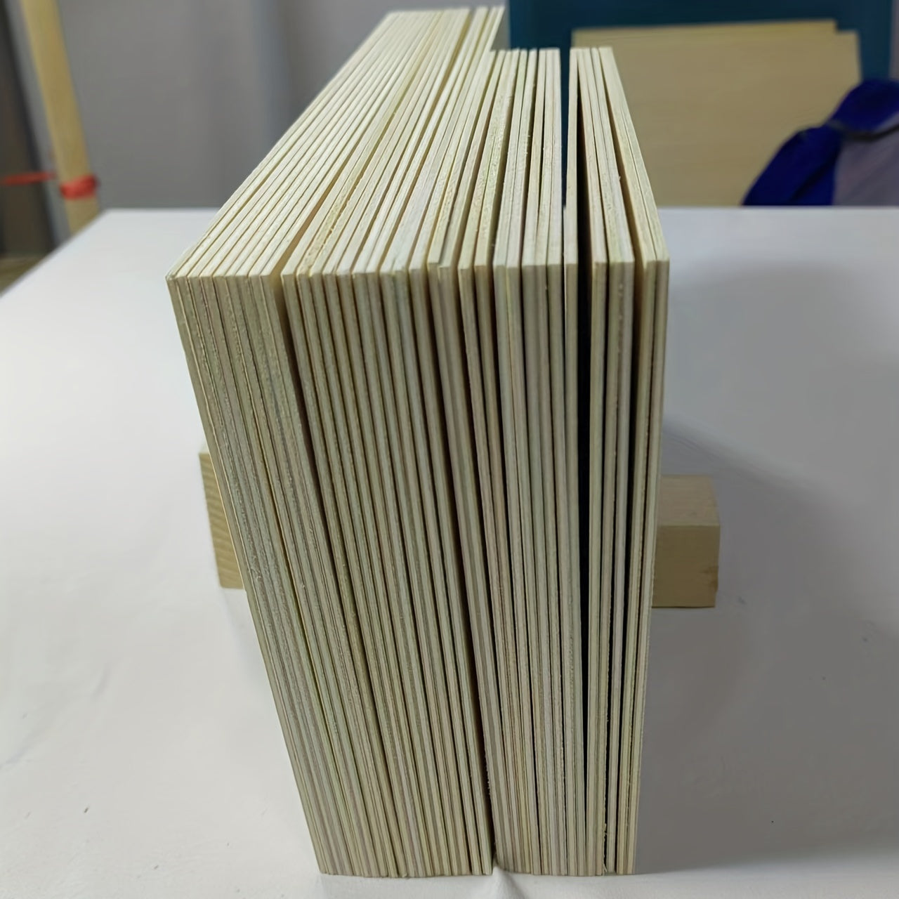 12pcs 6x8 6x12 Inch Thin Craft Plywood Sheets 2mm Unfinished Wood Boards