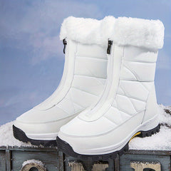 Women's Waterproof Snow Boots Non-slip Shoes