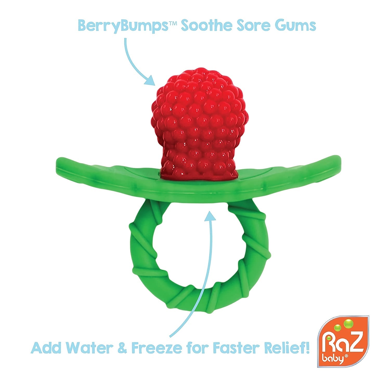 Silicone Baby Teether Toy Berrybumps Soothe Babies Sore Gums