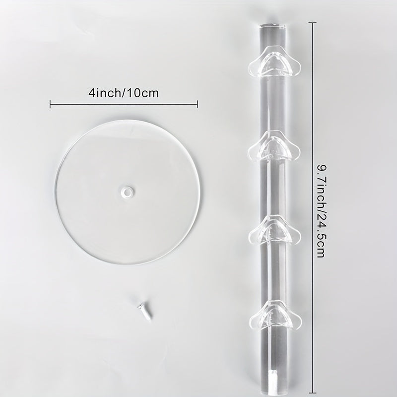 Clear Acrylic Eyeglasses Stand Holder Organizer