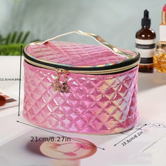 Laser Makeup Handbag Travel Zipper Cosmetic Bag Toiletry Wash Bag