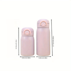 200ml 300ml Flip Top Water Cup Insulated Leakproof Bottle for Outdoor Sports