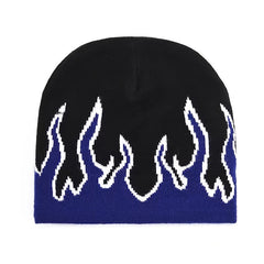 Jacquard Knit Beanie Hat Warm Cap for Women