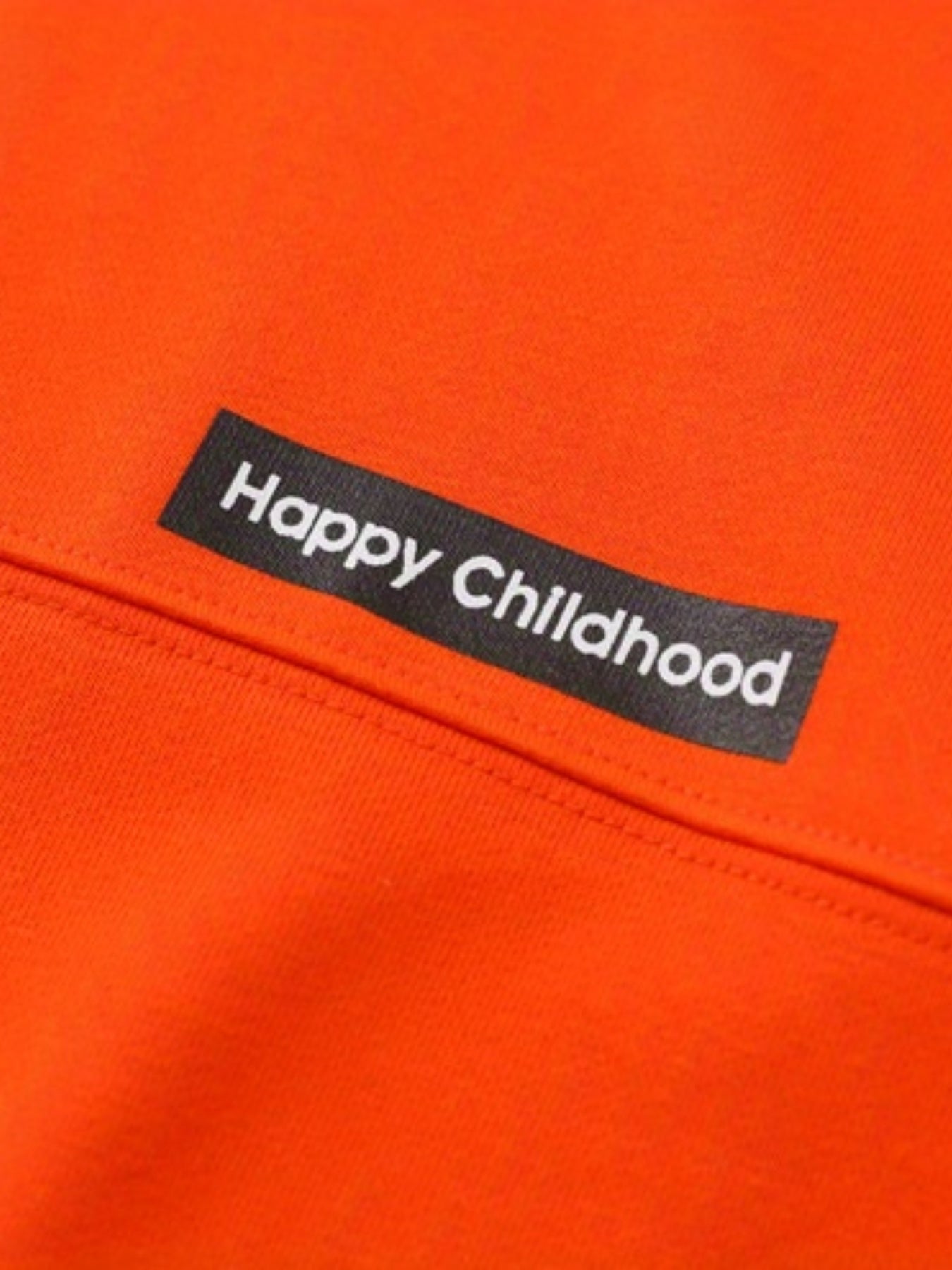 Boy's Happy Childhood Print Sweatshirt Casual Long Sleeve Shirt