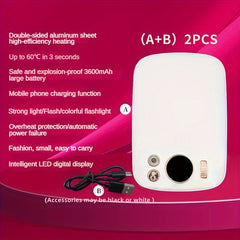 Portable Wireless Heater with Dazzling Light