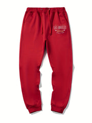 LA California Casual Graphic Joggers Men's Sweatpants