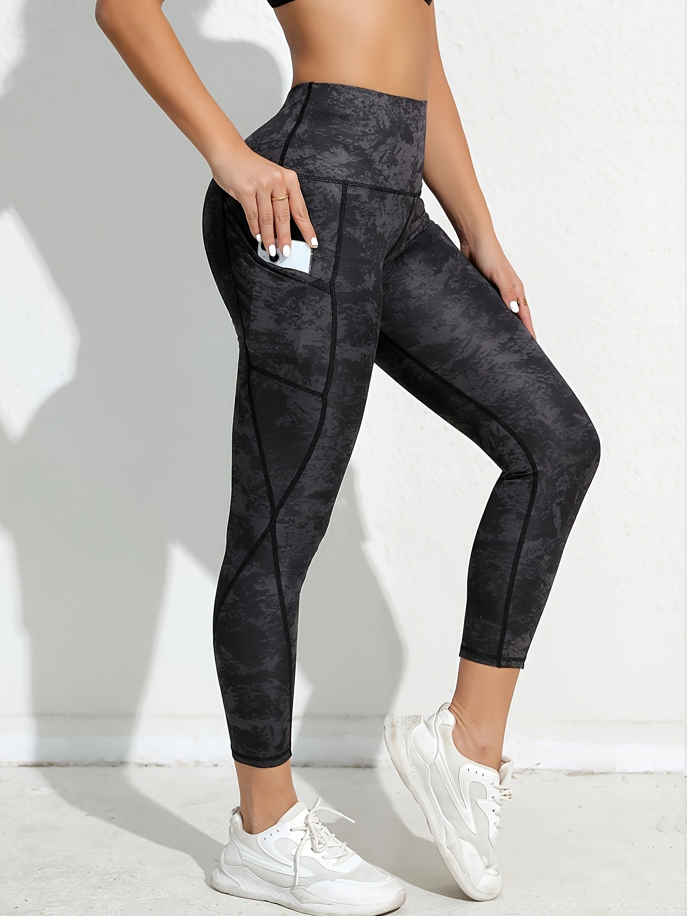 High Waist Butt Lifting Yoga Leggings With Pocket