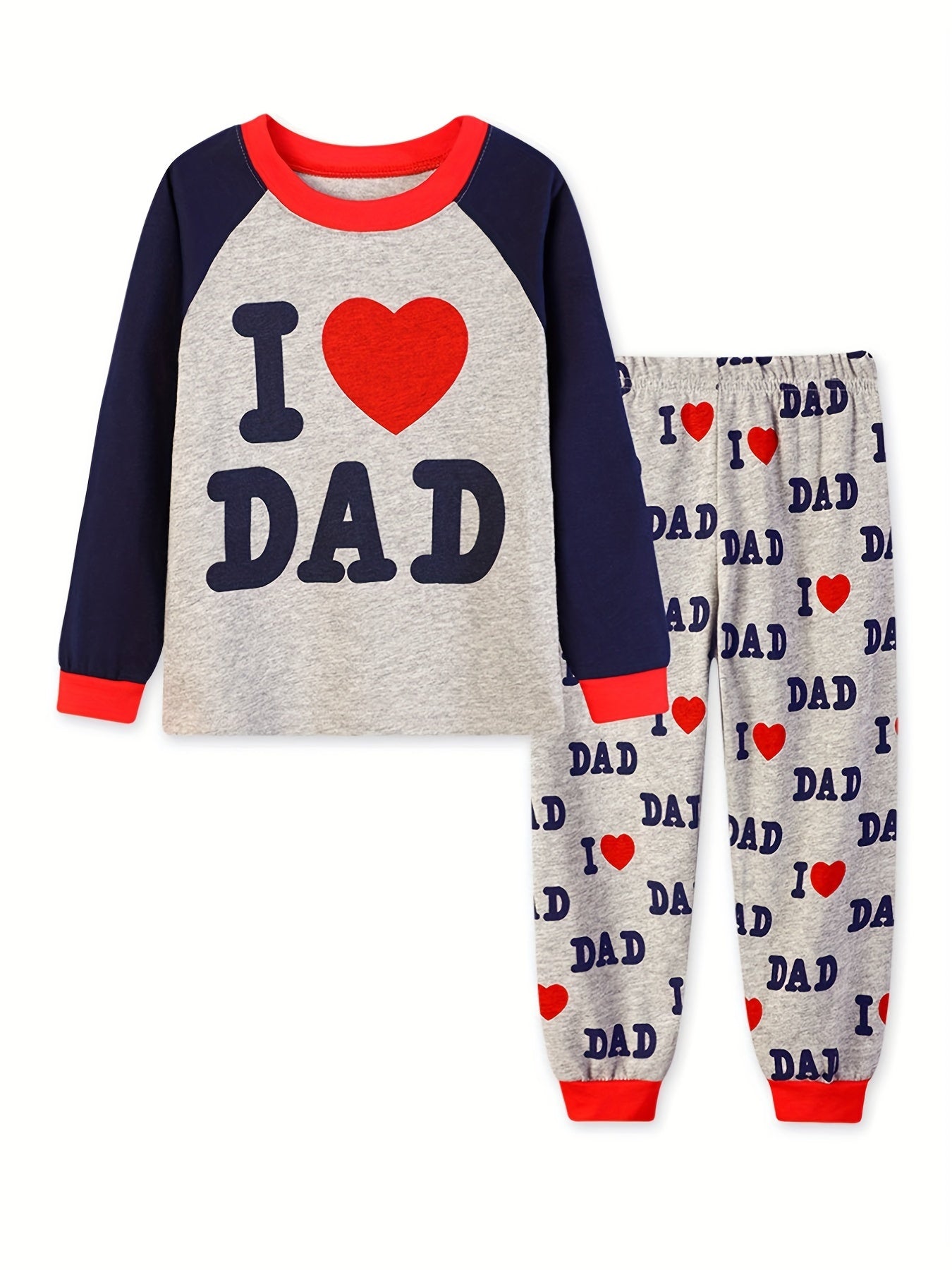Girls Cartoon Pattern Pajama Set