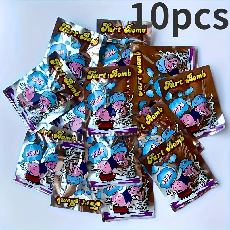 20pcs Stench Fart Bag Prank Portable Smelly Novelty Toys Halloween Trick