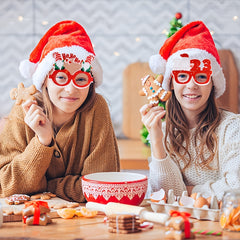Christmas Party Glasses Frames Xmas Costume Glasses Frame