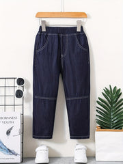 Girls Ultra Thin Casual Denim Pants Summer Lightweight