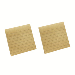 80 Sheets 2pcs Sticky Notes Set Horizontal Lines Self Stick Office Stickers