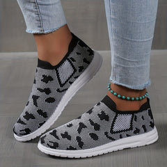 Women's Colorblock Woven Sneakers Low Non slip Lightweight Shoes