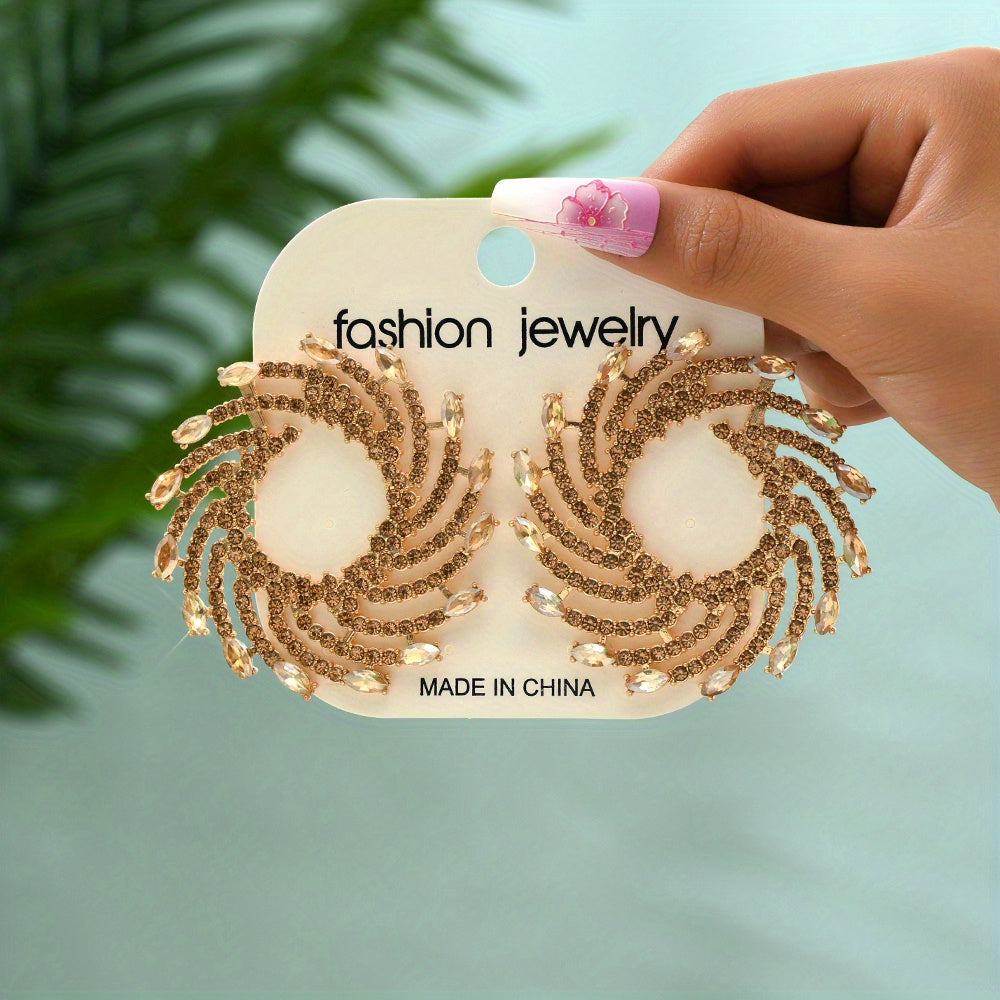 Geometric Shape Personality Earrings Ladies Jewelry Catwalk Accessories