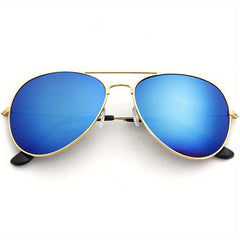 Men's Vintage Aviator Sunglasses Outdoor Driving Fishing
