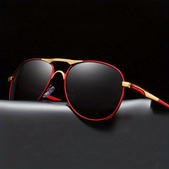 Men's Large Frame Polarized Sunglasses UV Protection