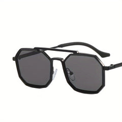 Punk Metal Frame Hip hop Sunglasses Outdoor Vacation Sun Shades
