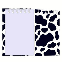 12 Pcs Cow Print Notebooks Farm Cow Themed Party Decoration