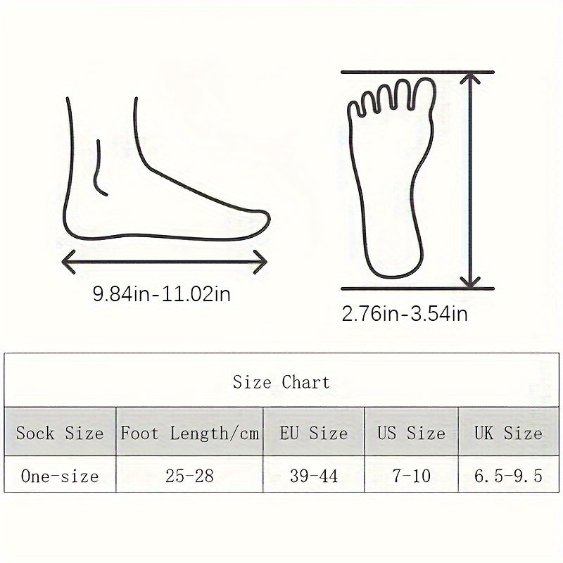 5 Pairs Wool Socks Winter Warm Cozy Soft Crew Socks Men Women Christmas Gift