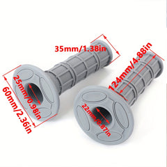 Motorcycle Accessory: Soft Grip Rubber Throttle Handle Sleeve