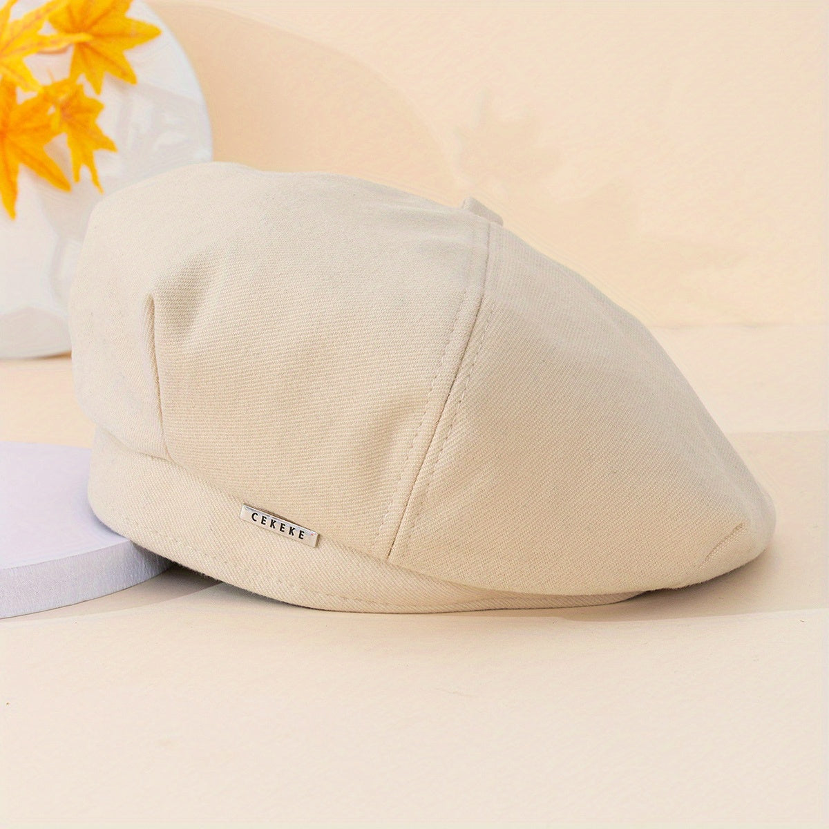 Vintage Beret Classic Solid Winter Warm Beret Cap Painter Hats For Women