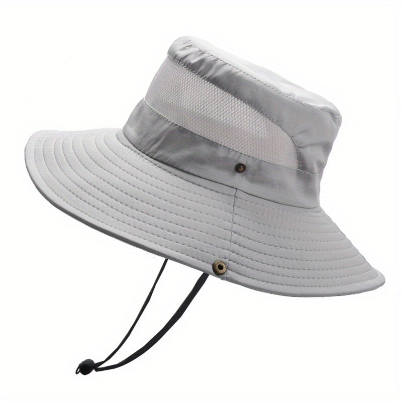 Unisex UV Protection Bucket Hat UPF50 Sun Protection For Fishing Hiking Gardenin