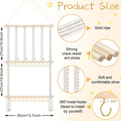 Headband Holder Storage Rack Girls Hair Accessories Organizer Wall Hanging Decor