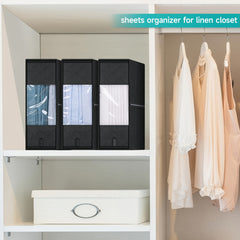 3pcs Foldable Quilts Bed Sheet Storage Box Large Capacity