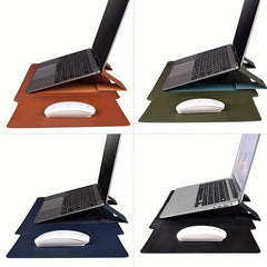 Multifunctional Computer Bag Inner Bag With Bracket Faux Leather Case