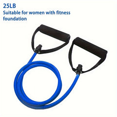 Resistance Bands with Handles for Home Workouts - Yoga Pilates Fitness