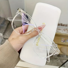 Light Blocking Eyeglasses Lens Clear Casual Eyewear Classic