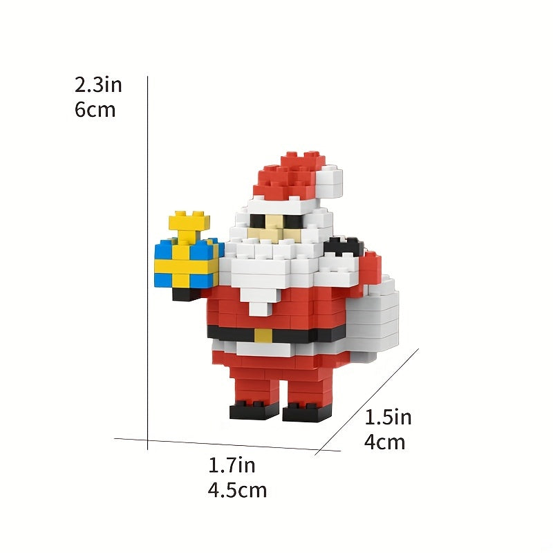 Christmas Building Blocks Santa Bears Christmas Trees Snowmen Boots