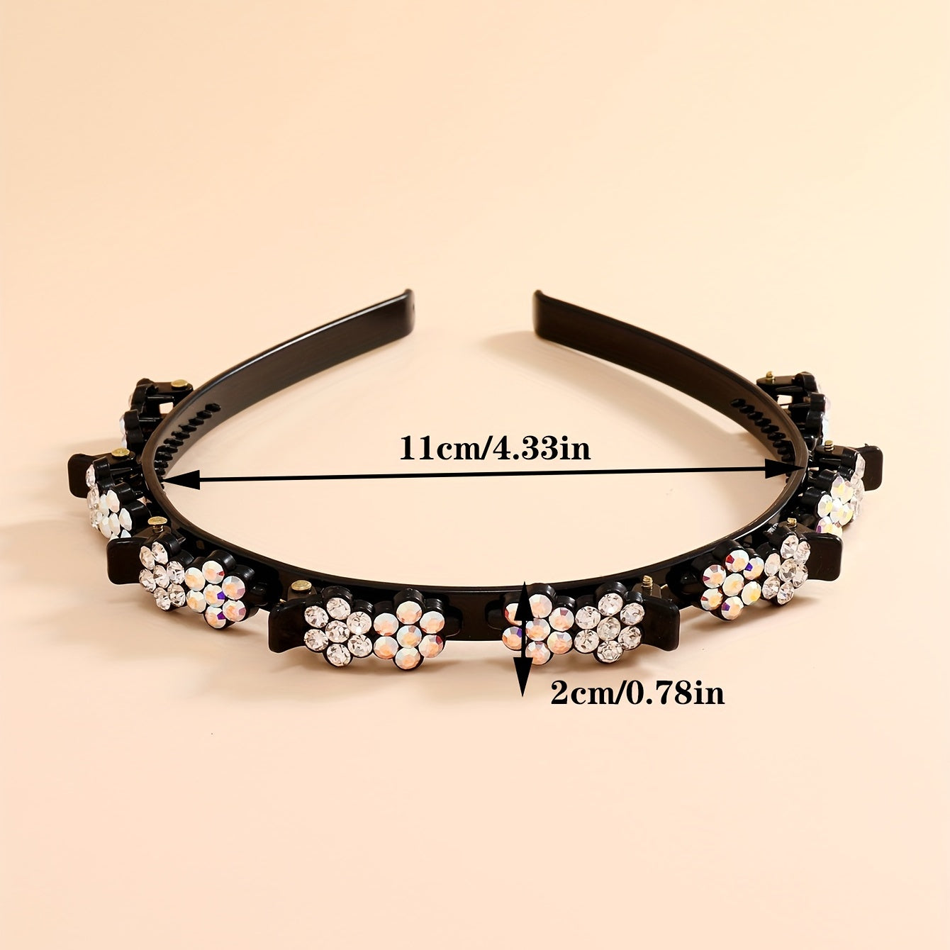 Braided Hair Hoop Ladies Headband