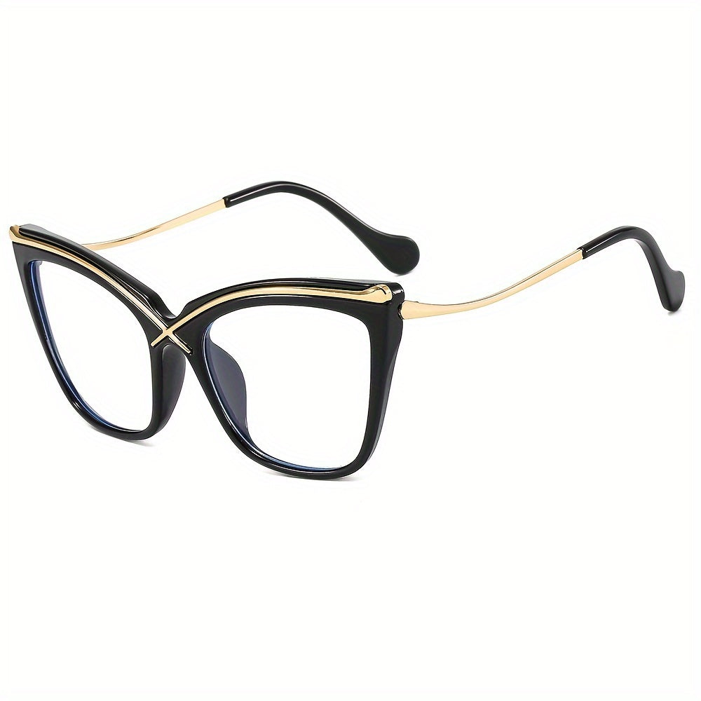 Women Cat Eye Light Blocking Glasses - Anti Eyestrain