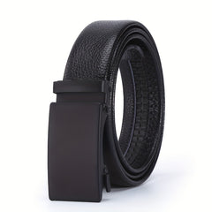 Men's Faux Fur Casual Buckle Leather Belt