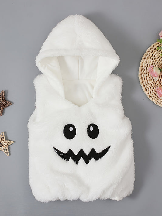 Pumpkin Pattern Hooded Onesie Romper Halloween Party Holiday Cosplay Bodysuit