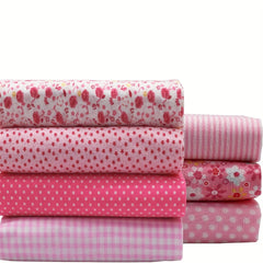 7pcs 24 89 24 Quilting Fabric Bundles Fat Quarters Printed Craft Fabric